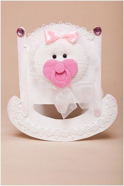 Колыбелька для игрушек из картона и палочек от мороженого. мастер-класс