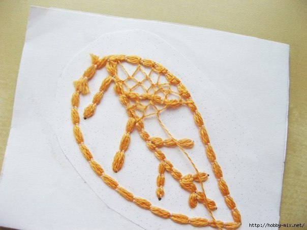 Игольное кружево. листья