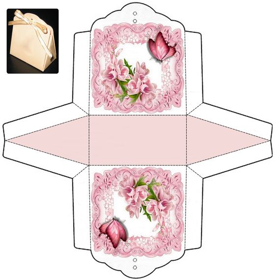 Шаблоны коробочек