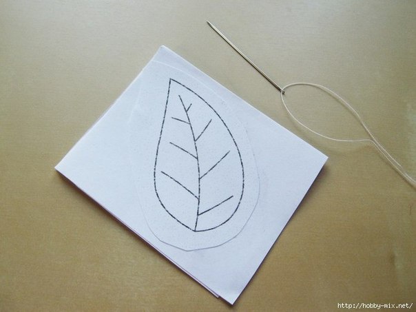 Игольное кружево. листья