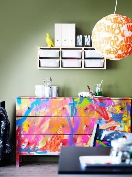 Даем новую жизнь старой мебели