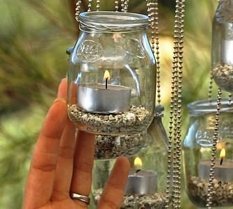 Подсвечники для сада. мастер-класс.