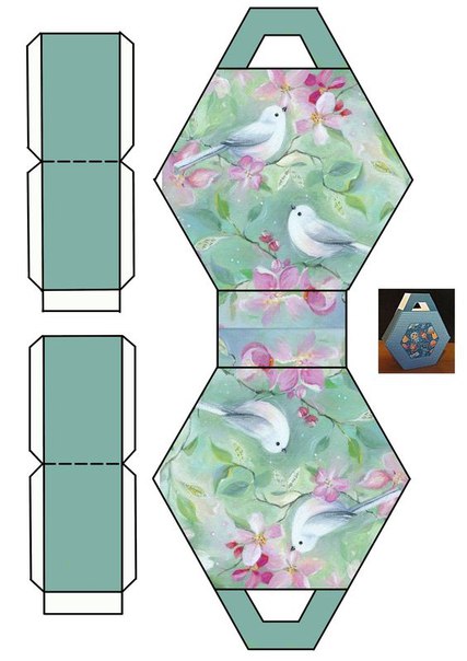 Шаблоны коробочек