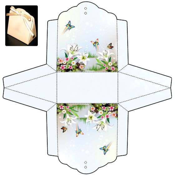 Шаблоны коробочек