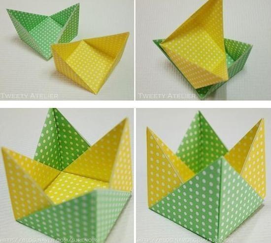Креативная идея для упаковки. оригами