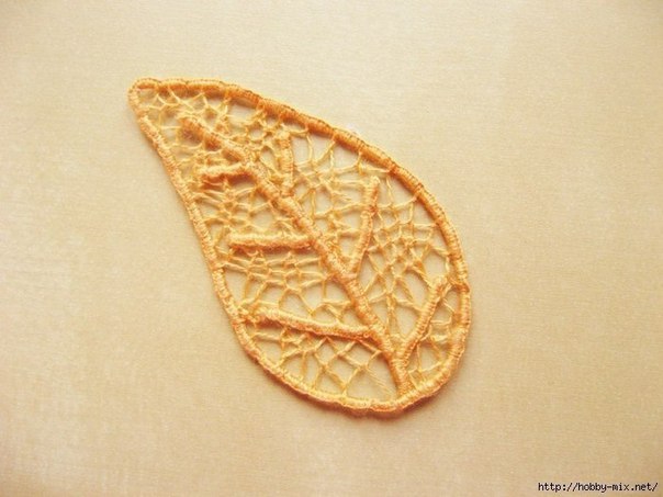 Игольное кружево. листья