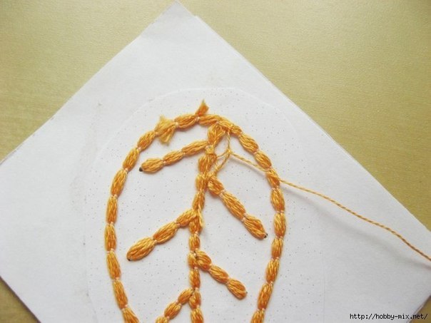 Игольное кружево. листья