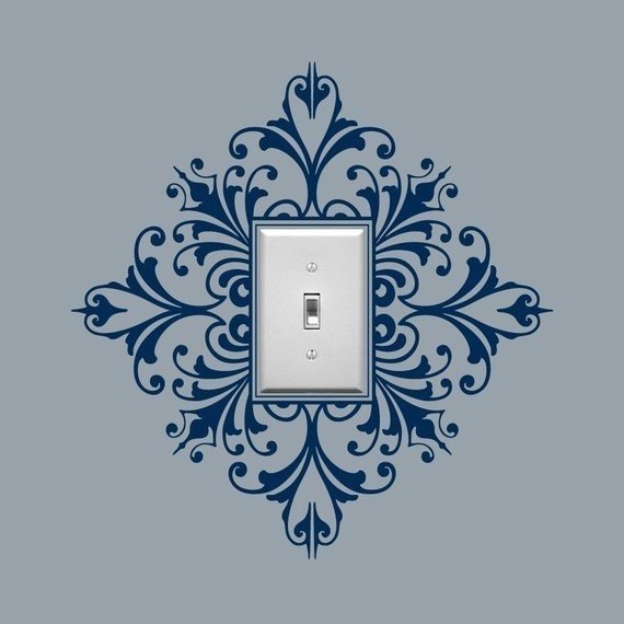 Использование трафаретов в декоре