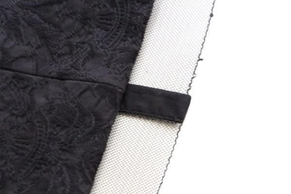 Обработка низа изделия