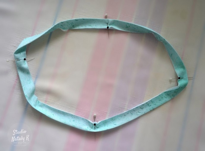 Обработка горловины на трикотаже