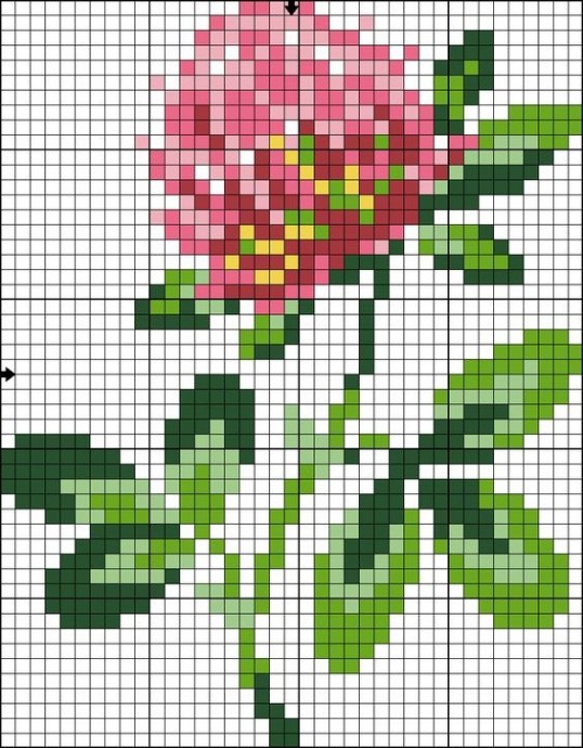 Вышиваем красивые розы и другие цветочки