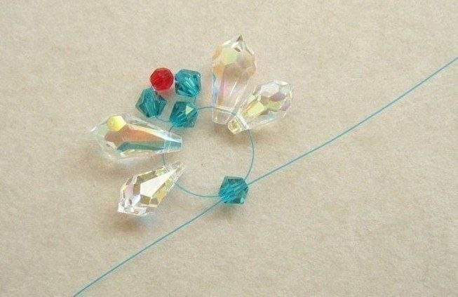 Брелок в виде стрекозы