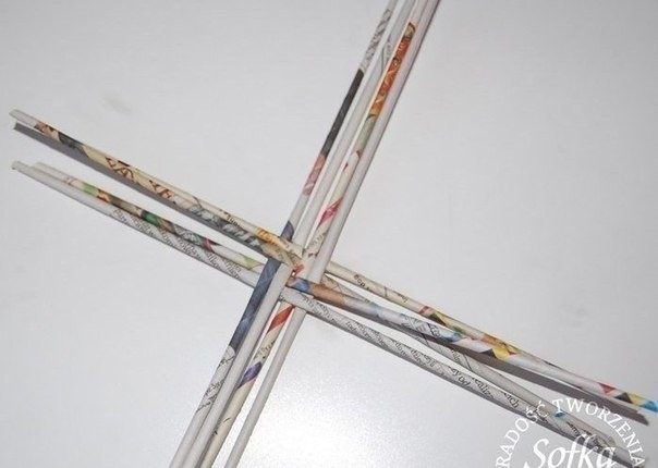 Шкатулочка из газетных трубочек: мастер-класс