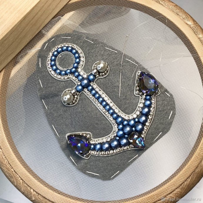 Брошь "Якорь" Брошь "Якорь"