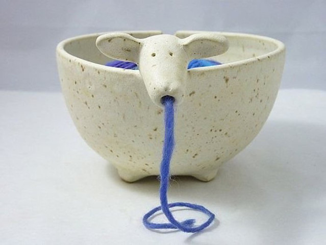 Чаши для пряжи из керамики: идеи для любителей вязания