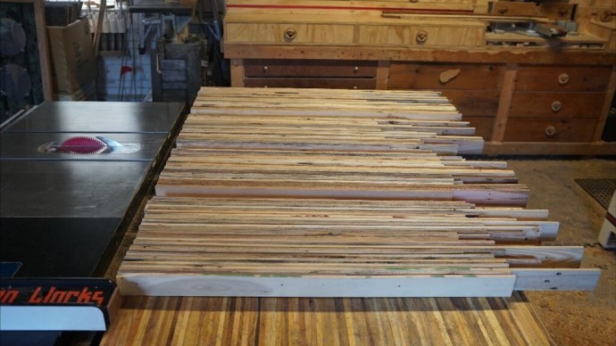 Самодельная лавка