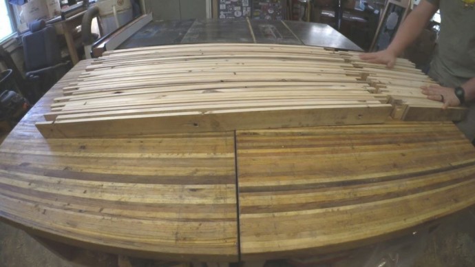 Самодельная лавка