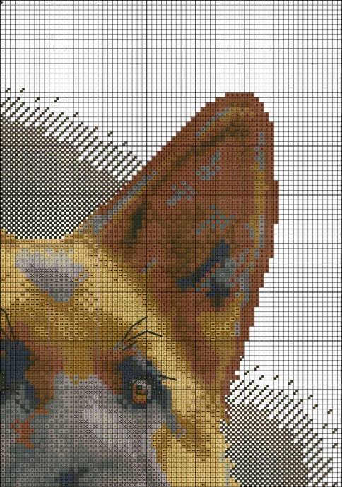 ​Вышиваем овчарку