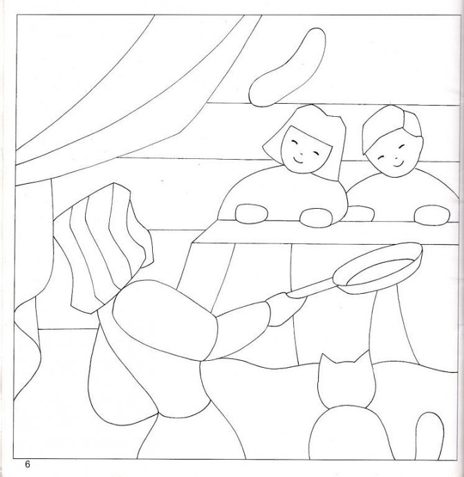 Схемы в технике кинусайга: люди