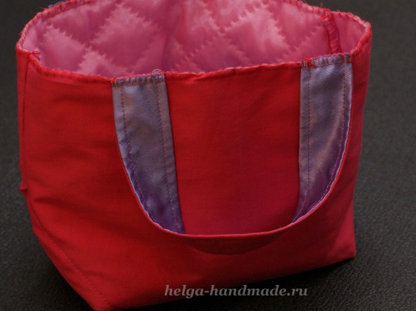 Текстильная сумка-корзинка