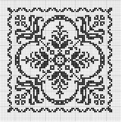 Большая подборка схем для вышивки интересных орнаментов