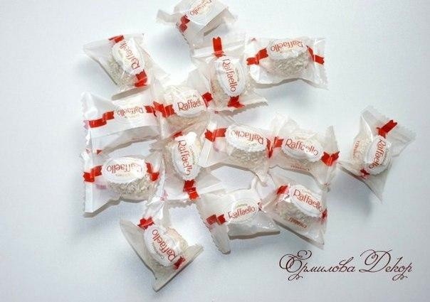 Букет тюльпанов из конфет