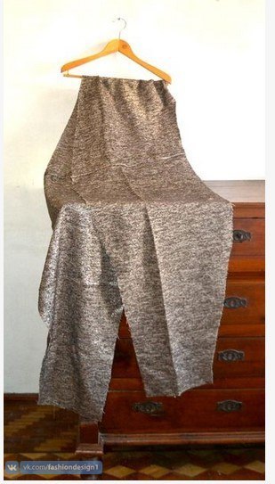 Палантин с интересными рукавами