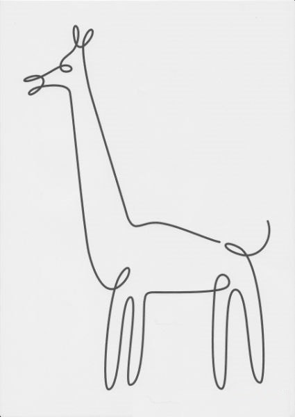 Легкие для повторения рисунки без отрыва руки