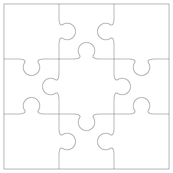 ​Подушки в виде пазлов