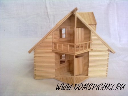 Создание скульптуры из зубочисток или из шпажек для шашлыка