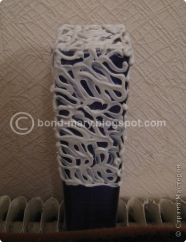 Ваза из жидких гвоздей