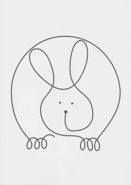 Легкие для повторения рисунки без отрыва руки