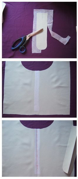 ​Обработка застежки-щели с кантом и навесными петлями: мастер-класс