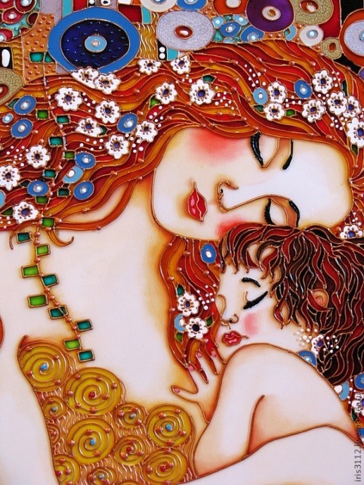 Замечательные витражные картины