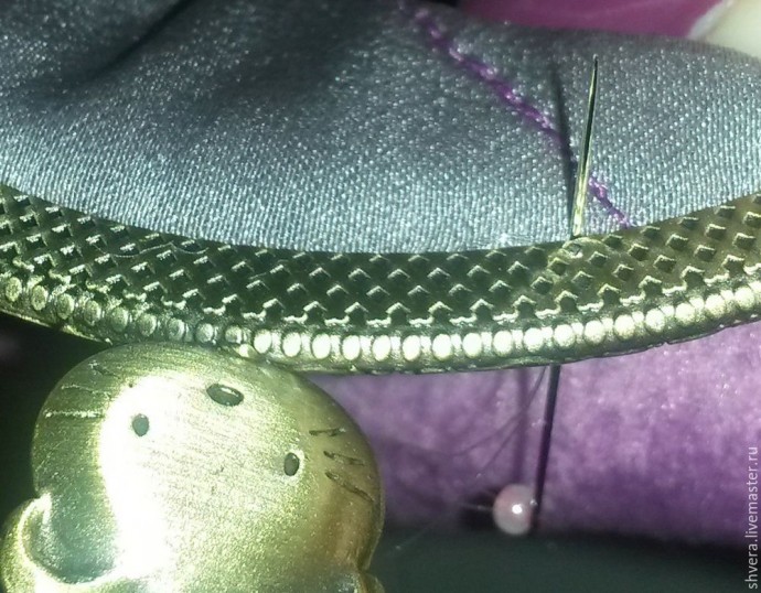 Кошелек в винтажном стиле