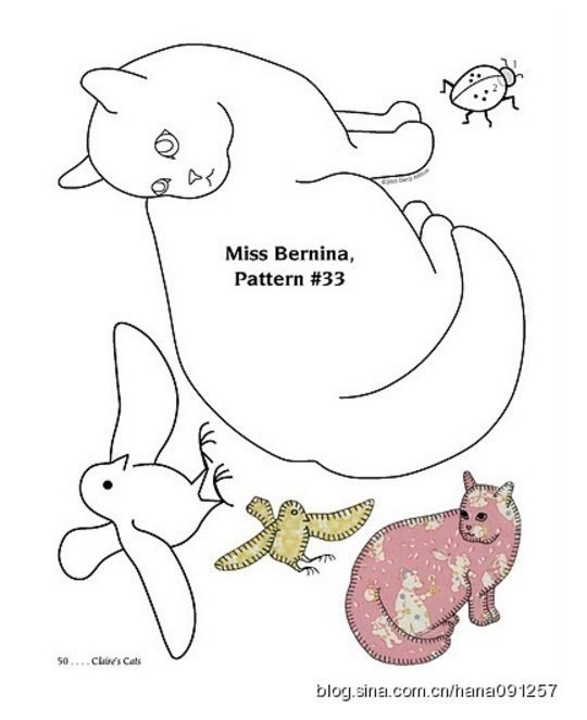 Аппликации с кошками на сумках