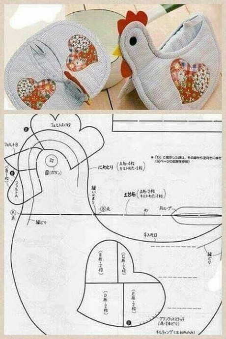 Корзина в форме курочки Корзина в форме курочки