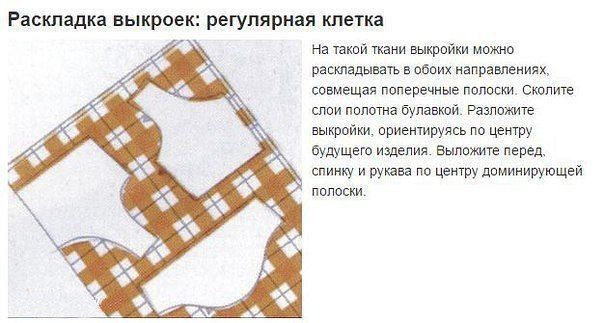 Особенности работы с клетчатыми тканями