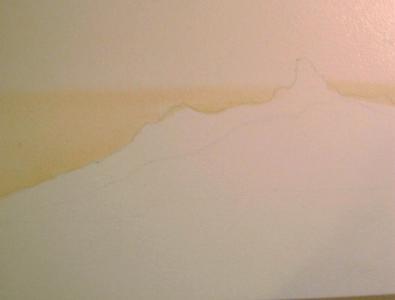 Рисуем зимние горы