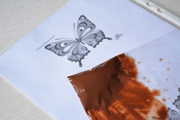 ​Как сделать шоколадных бабочек