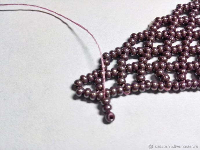 Бахрома для колье-косынки