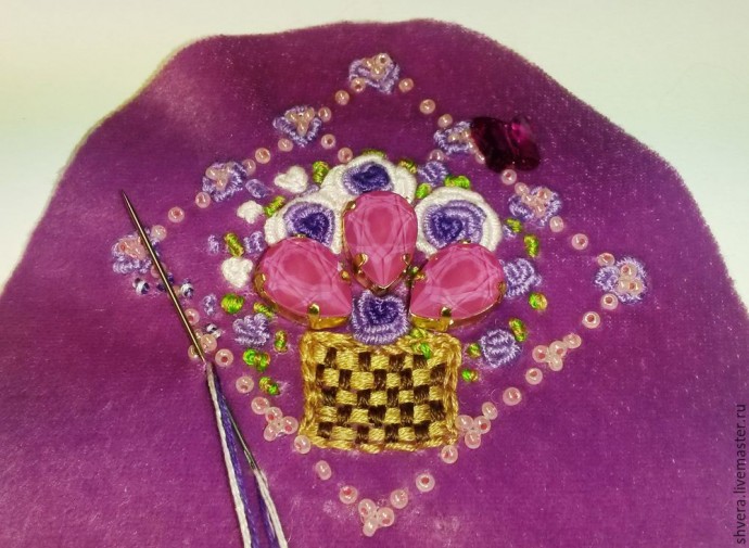 Кошелек в винтажном стиле