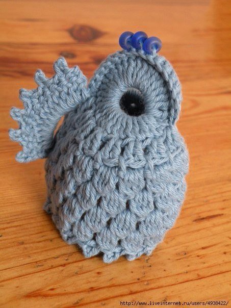 Пасхальные вязаные цыплята: мастер-класс