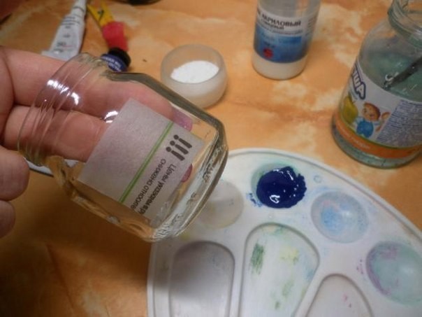 Заснеженный подсвечник