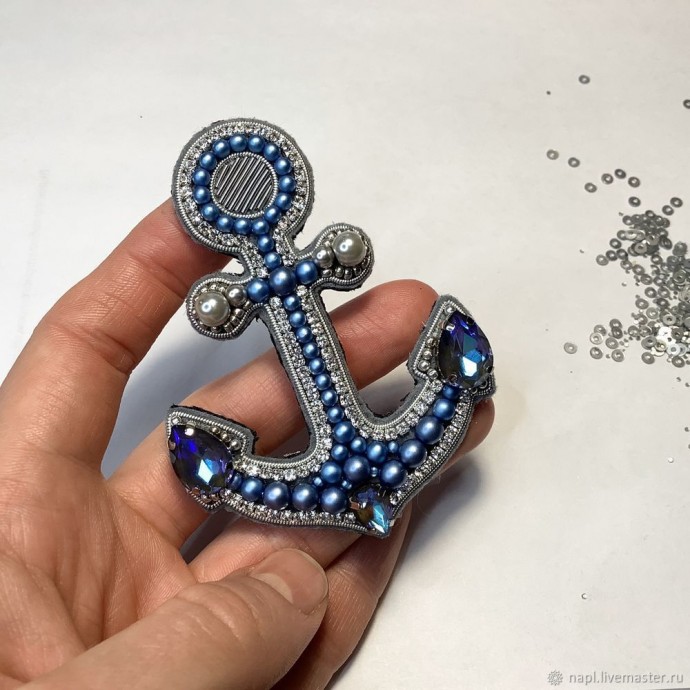 Брошь "Якорь" Брошь "Якорь"