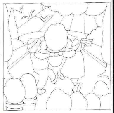 Схемы в технике кинусайга: люди