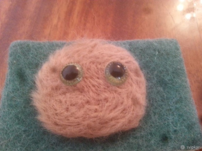 Брошь в виде кота Брошь в виде кота