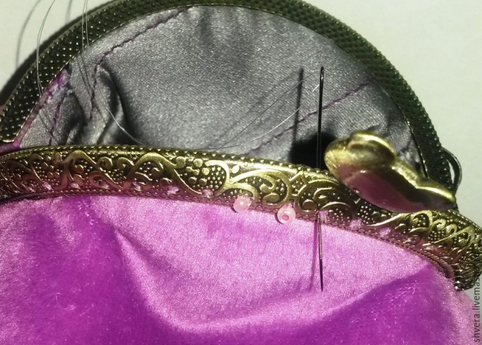 Кошелек в винтажном стиле