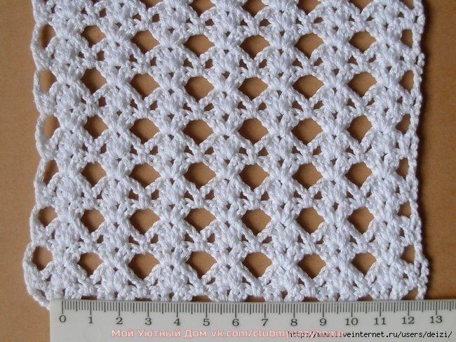 ​Цикличные узоры крючком