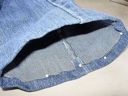 Как подшить джинсы: мастер-класс